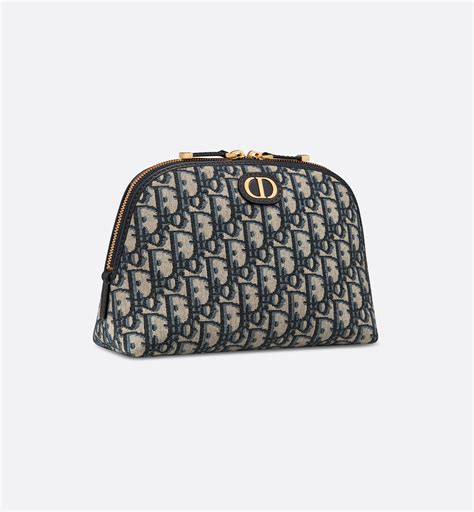 dior neceser|Neceser 30 Montaigne Dior Oblique en jacquard azul .